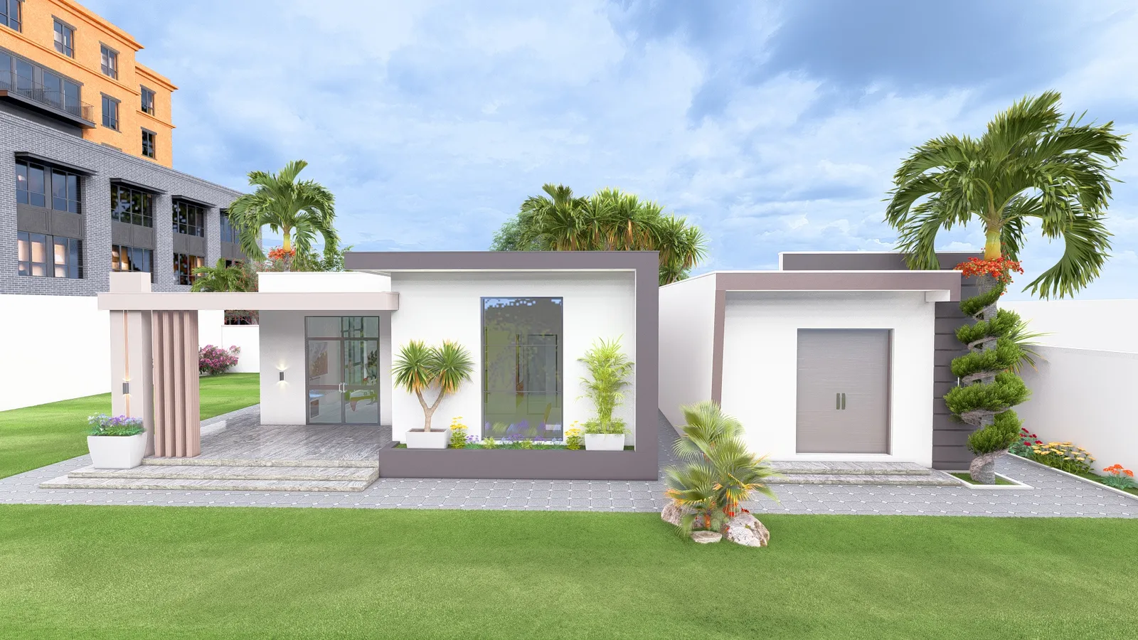 VILLA TRIPLEX – RÉSIDENCE PRESTIGIEUSE À YAMOUSSOUKRO