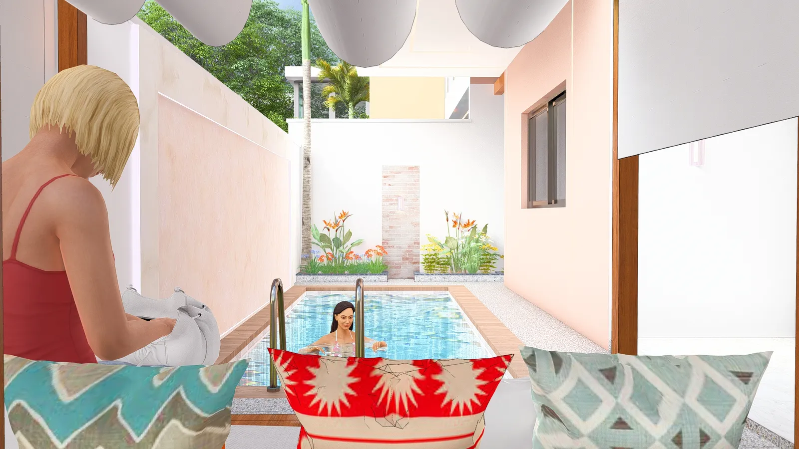 Deux villas duplex jumelées Yamoussoukro