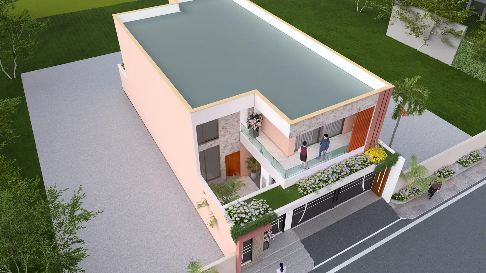 Deux villas duplex jumelées Yamoussoukro
