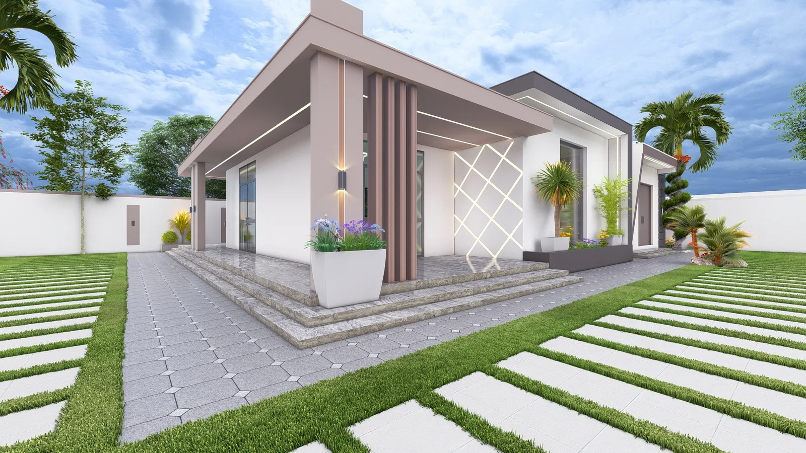 VILLA TRIPLEX – RÉSIDENCE PRESTIGIEUSE À YAMOUSSOUKRO