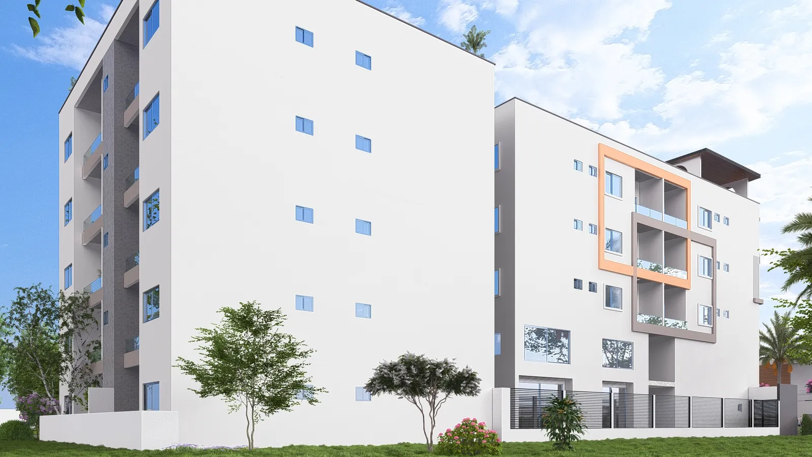 Deux Bâtiment de type R+4 à Yamoussoukro avec Penthouse