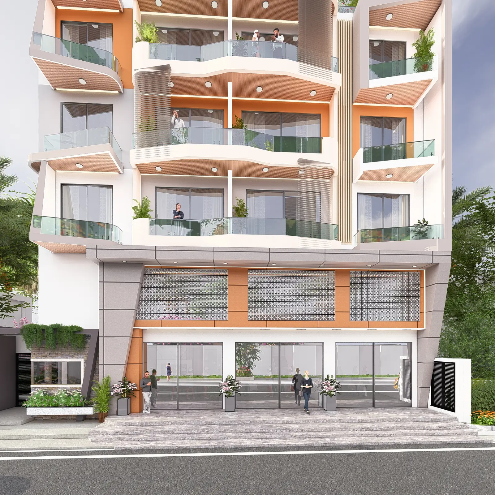 Deux Bâtiment de type R+4 à Yamoussoukro avec Penthouse